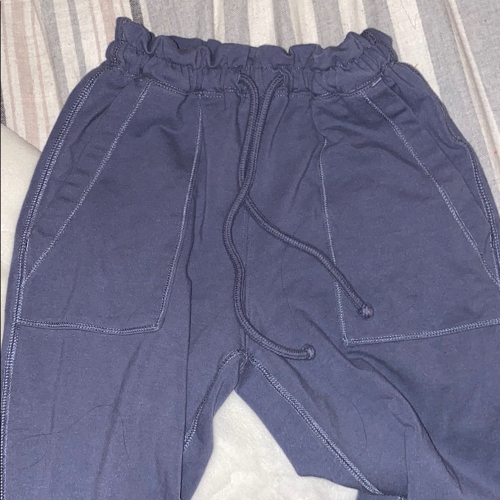 bluish grey jogger